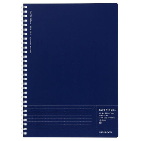 Kokuyo Soft Ring Biz Ruled 40 Sheets B5 - SCOOBOO - Su - SJ201BT - DB - Notebook