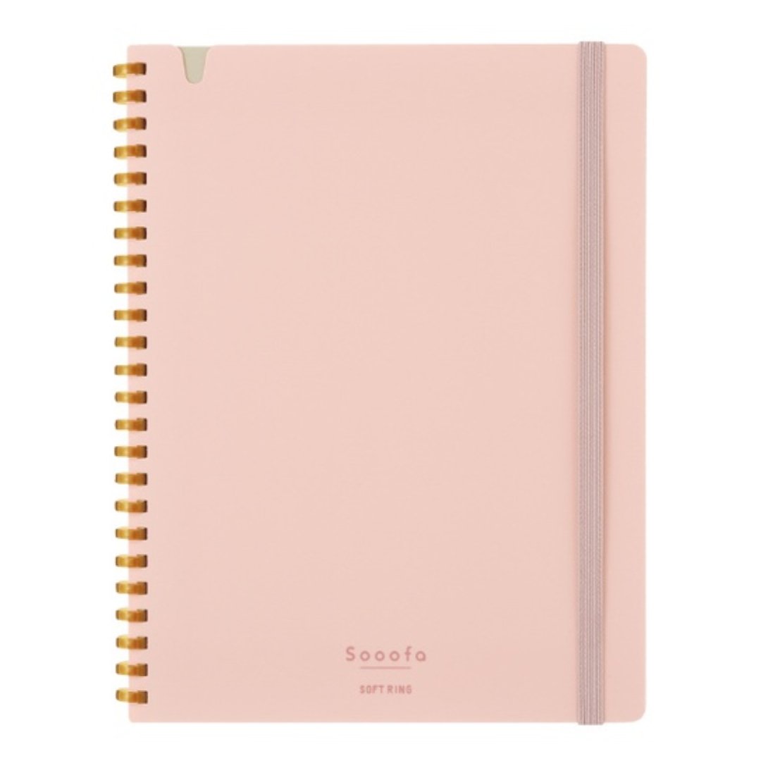 Kokuyo Sooofa Soft Ring Notebook A5 - SCOOBOO - Su-SV738S4-P -