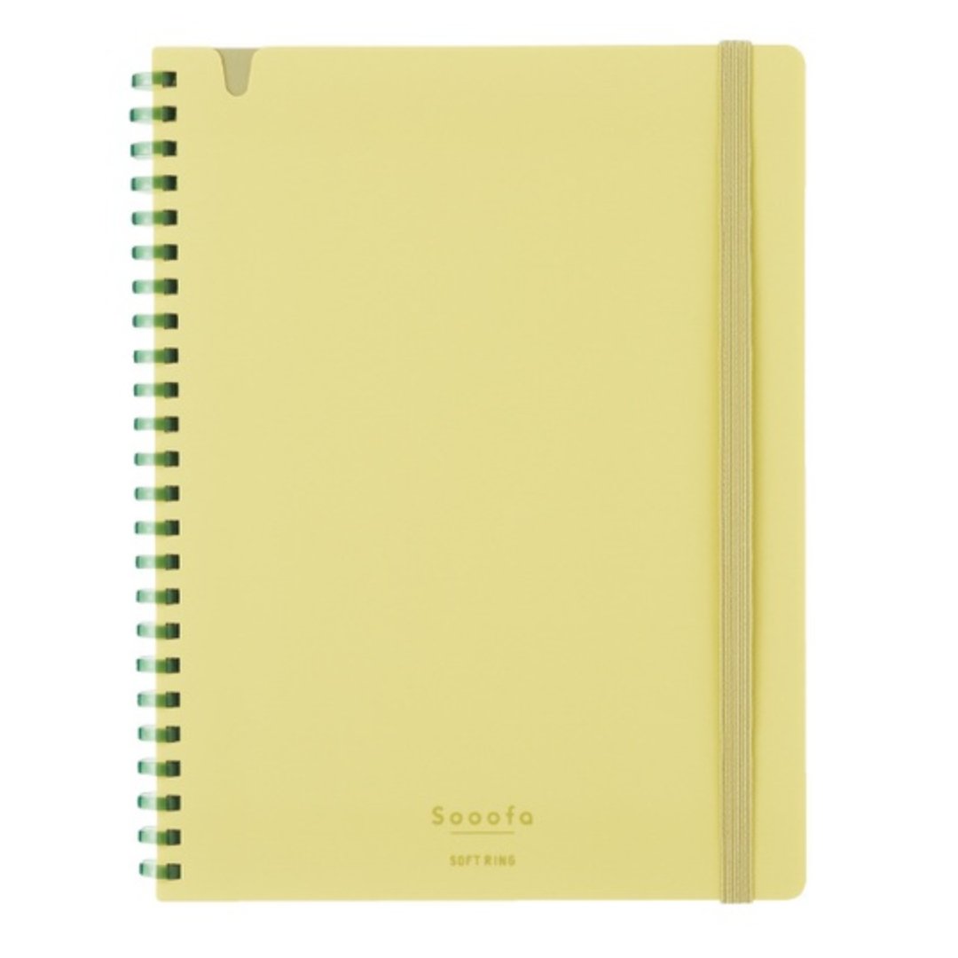 Kokuyo Sooofa Soft Ring Notebook A5 - SCOOBOO - Su-SV738S4-Y -