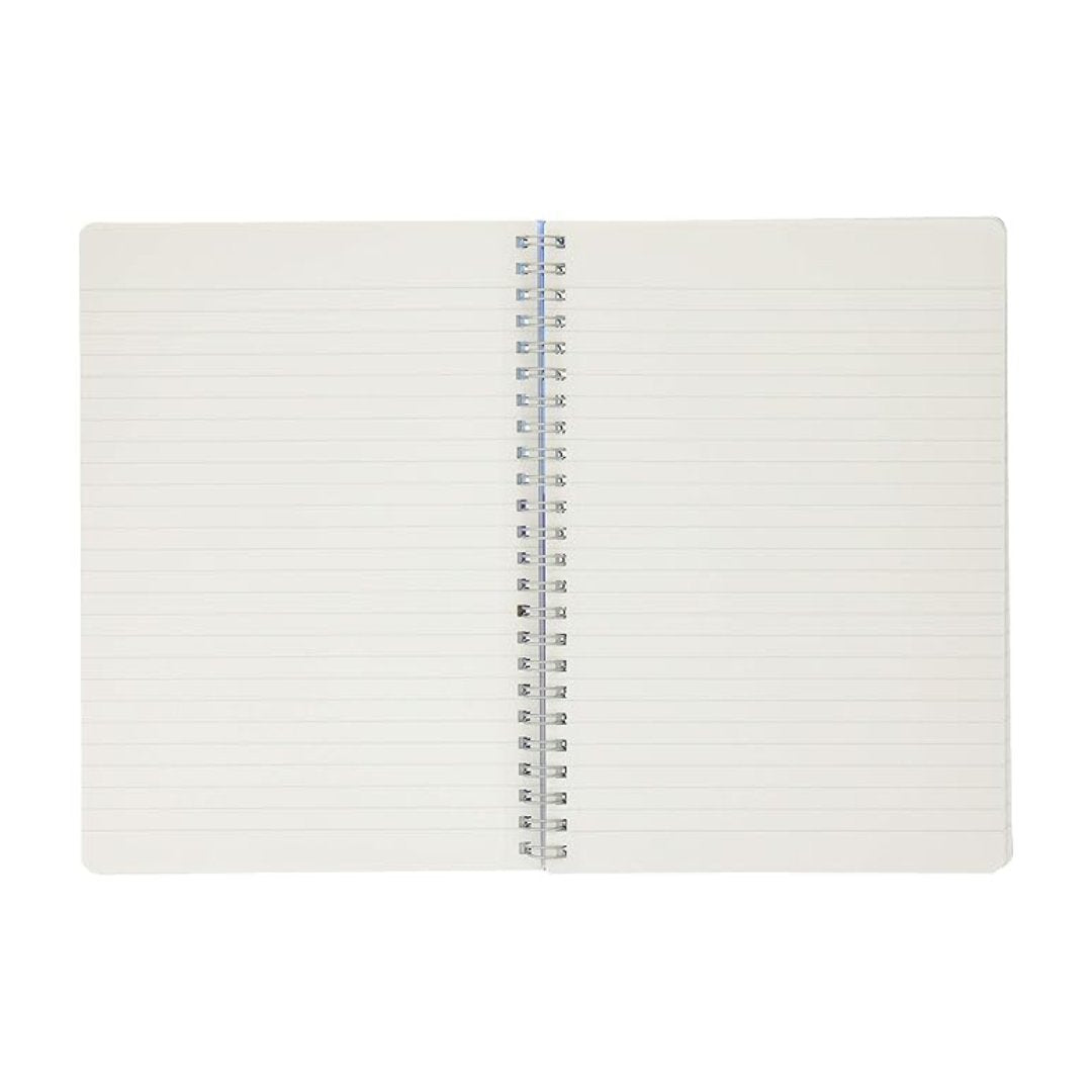 Kokuyo Twin Ring Notebook Color Tag Bicolor A5 - SCOOBOO - CT - C30P - Ruled