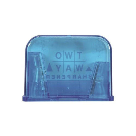 Kutsuwa Two Way Pencil Sharpener - RS037 - SCOOBOO - RS037BL - Sharpeners