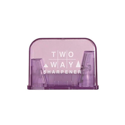 Kutsuwa Two Way Pencil Sharpener - RS037 - SCOOBOO - RS037PU - Sharpeners