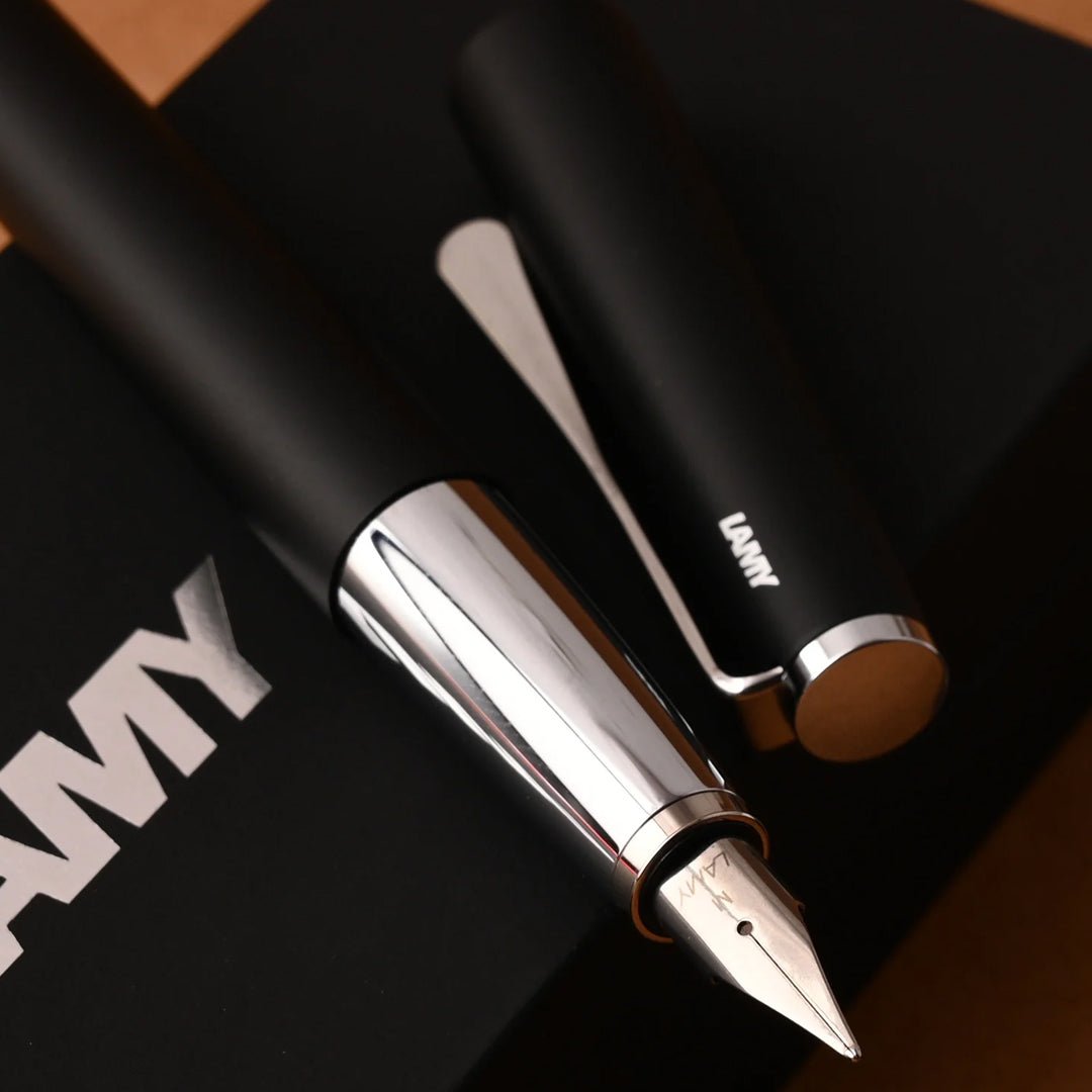 Lamy Fountain Studio Black - M - SCOOBOO - 4000451 - Fountain Pen