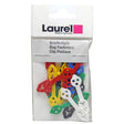 Laurel Bag Fastener Duo Multicolour 30/38 mm - SCOOBOO - 0287 - 95 - Paperclips, Fasteners & Rubber bands