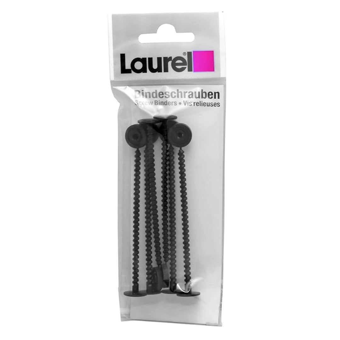 Laurel Filing Paper Screws Black 75 mm - SCOOBOO - 1864 - 11 - Paperclips, Fasteners & Rubber bands