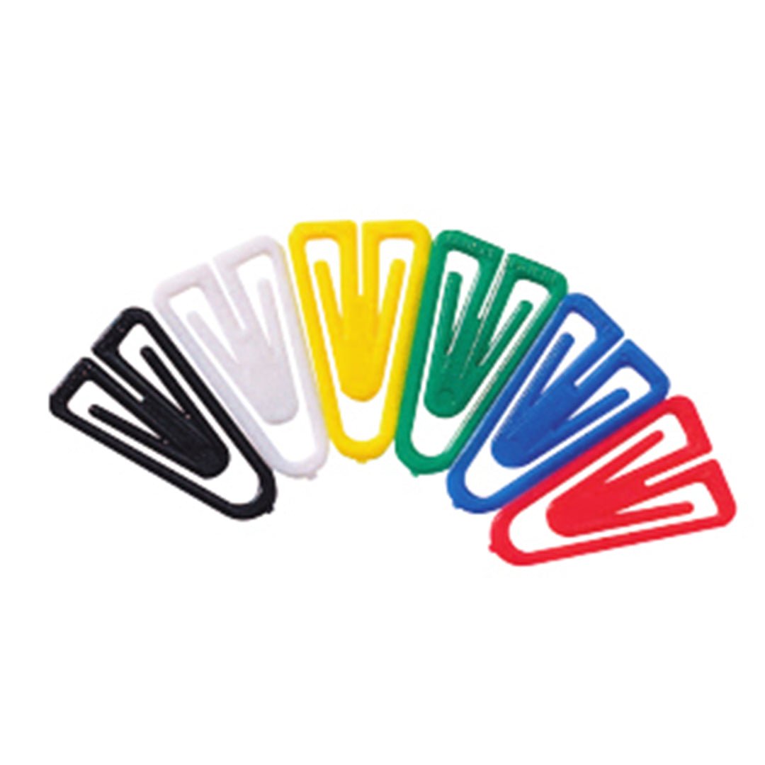 Laurel Inventor Plastic Paper Clip 21mm - Pack of 100 - SCOOBOO - 0116 - 97 - Paperclips, Fasteners & Rubber bands