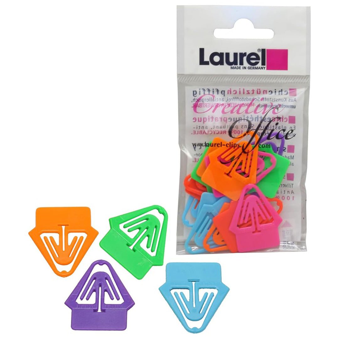 Laurel King Paper Clip Kartenreiter Tab 25mm - SCOOBOO - 0017 - 97 - Paperclips, Fasteners & Rubber bands