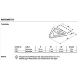 Laurel King Paper Clip Kartenreiter Tab 25mm - SCOOBOO - 0017 - 97 - Paperclips, Fasteners & Rubber bands