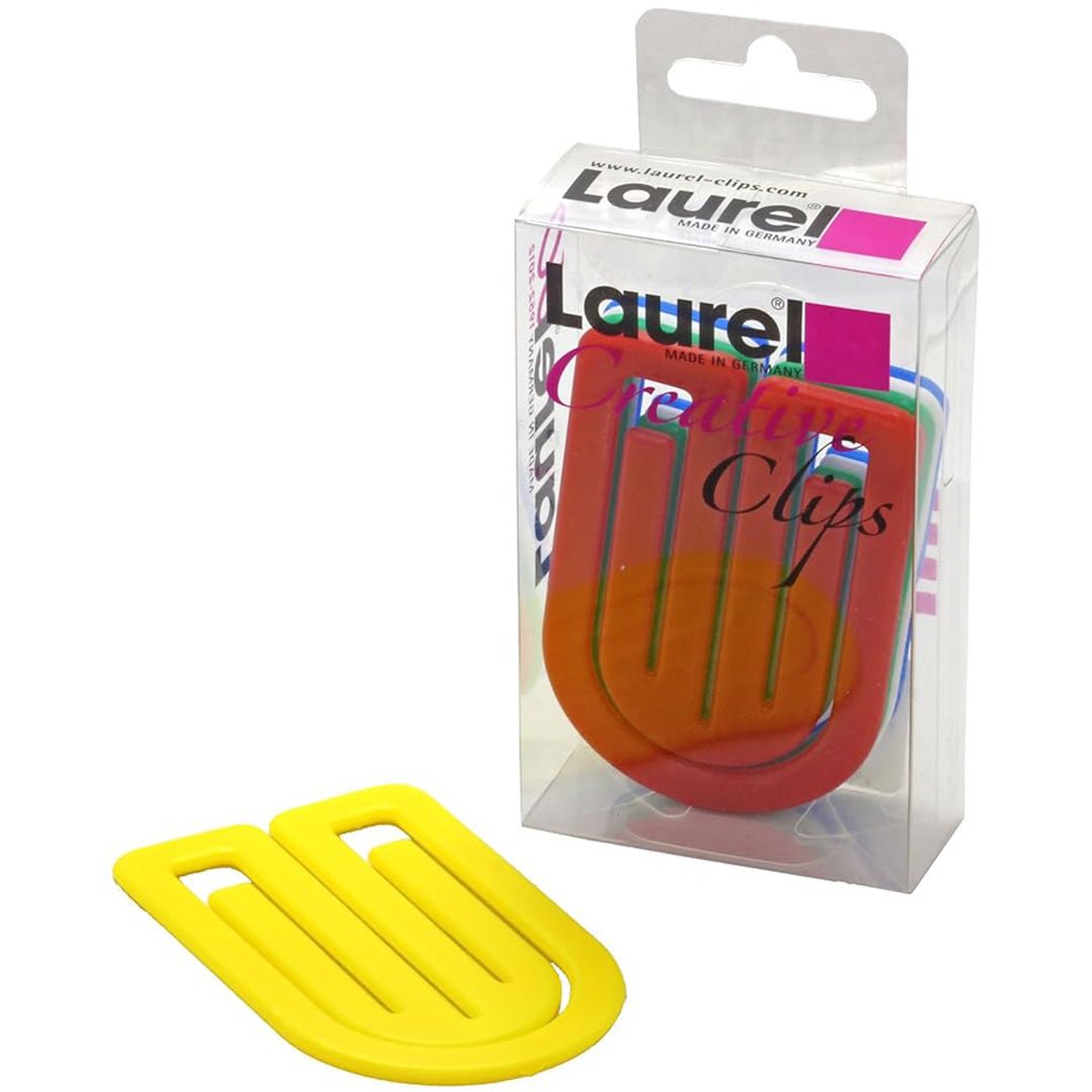 Laurel King Paper Clip U Shaped Designer Assorted 75mm - Pack of 5 - SCOOBOO - 1357 - 95 - Paperclips, Fasteners & Rubber bands