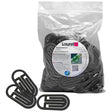 Laurel King Paper Clips Black 50/62 mm - SCOOBOO - 1330 - 11 - Paperclips, Fasteners & Rubber bands