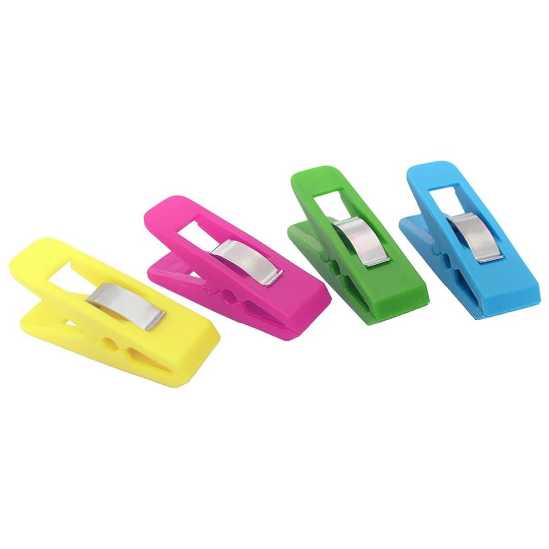 Laurel Multi Clip Taifun Assorted 15/50 mm - Pack of 4 - SCOOBOO - 1904 - 97 - Paperclips, Fasteners & Rubber bands