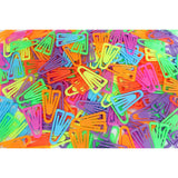 Laurel Plasticlips Assorted 35 mm - Pack of 200 - SCOOBOO - 1303 - 97 - Paperclips, Fasteners & Rubber bands