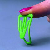 Laurel Plasticlips Mini Paper Clips Office Trio 21/25/35 mm - SCOOBOO - 0810 - 97 - Paperclips, Fasteners & Rubber bands