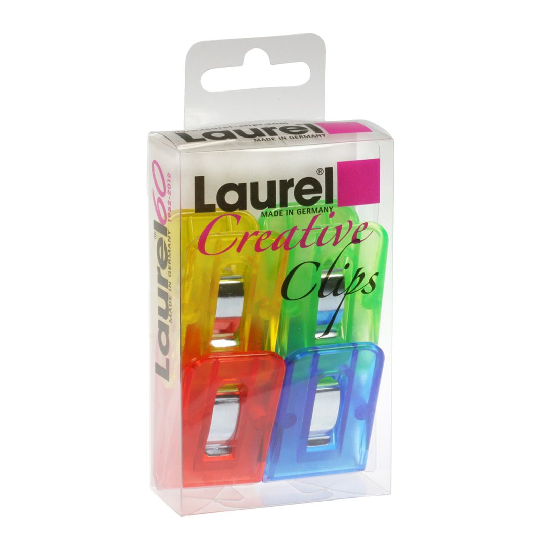 Laurel Signal 1 Multi Clip 25x43mm - Pack of 4 - SCOOBOO - 1116 - 97 - Paperclips, Fasteners & Rubber bands