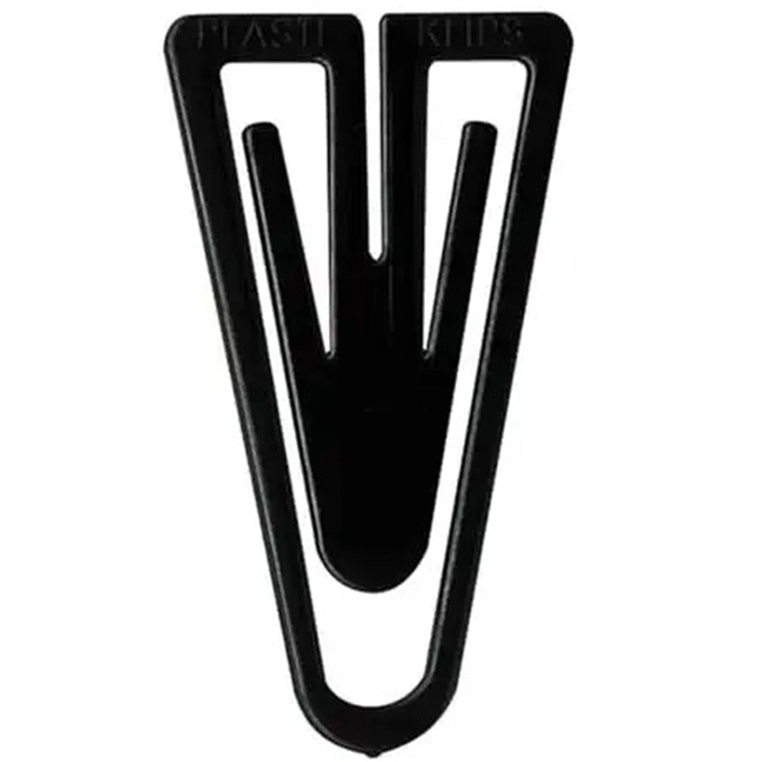 Laurel Super Plasticlips Letter Clip Black 1 Piece 110 mm - SCOOBOO - 9988 - 11 - Paperclips, Fasteners & Rubber bands