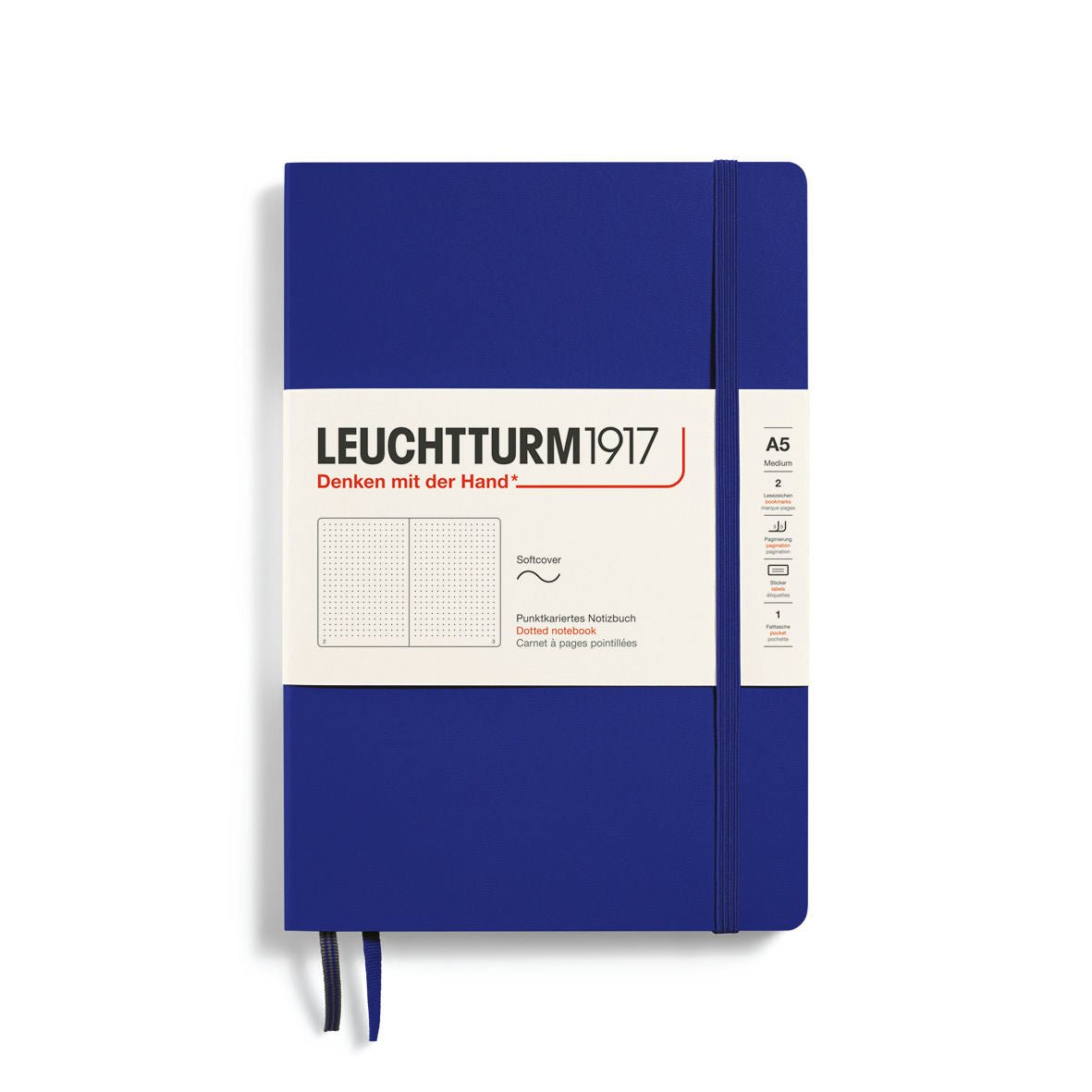 Leuchtturm Hardcover Notebook Medium (A5) - SCOOBOO - 369805 369806 - Ruled