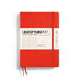 Leuchtturm Lobster Medium Hardcover Red Notebook A5 - SCOOBOO - 369784 - Ruled