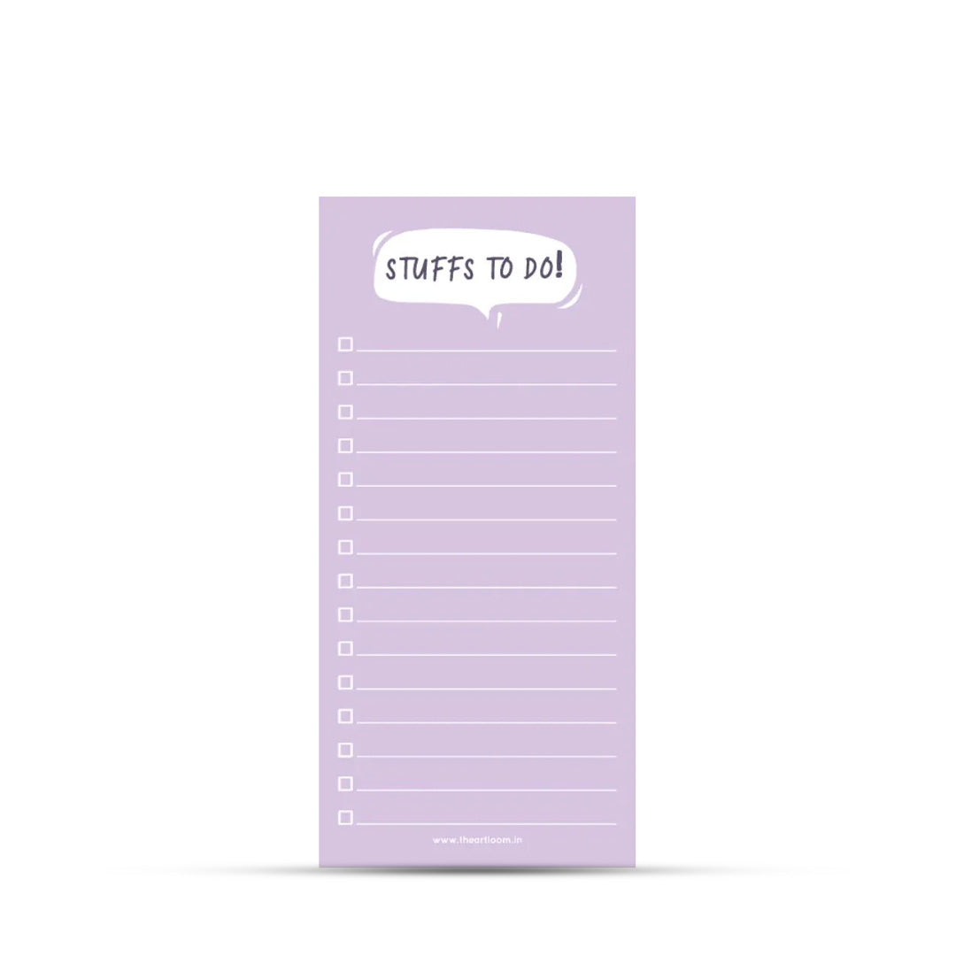 The Art Loom To-Do Pad