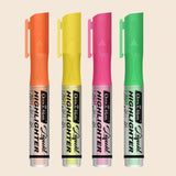 Liquid Highlighter Marker Pack Of 4 - SCOOBOO - Highlighter
