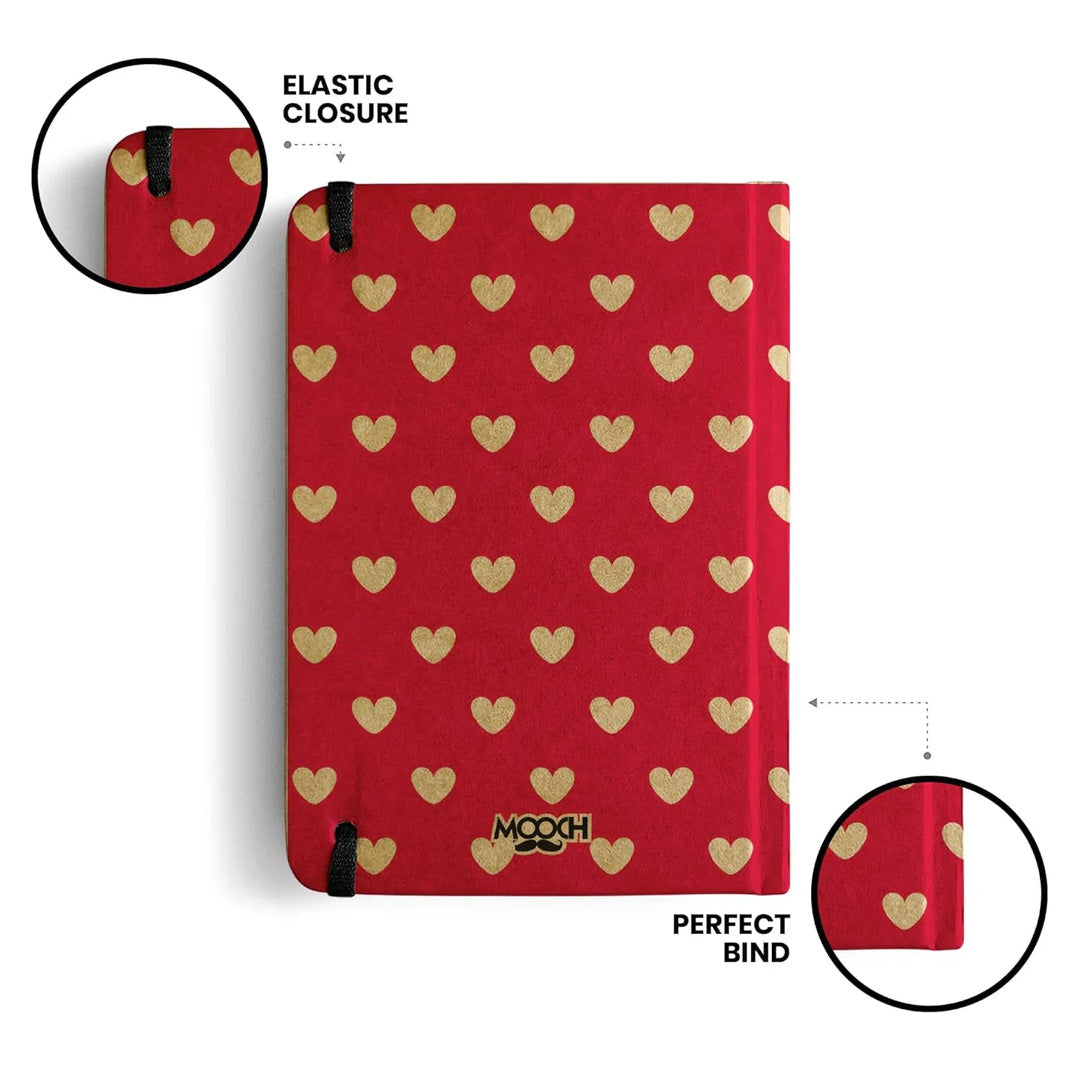 Mooch Handcrafted Khaki A5 Plain Notebook