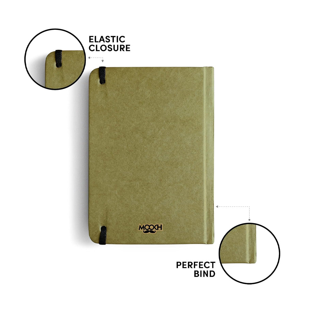 Mooch Dog Series A5 Plain Notebook