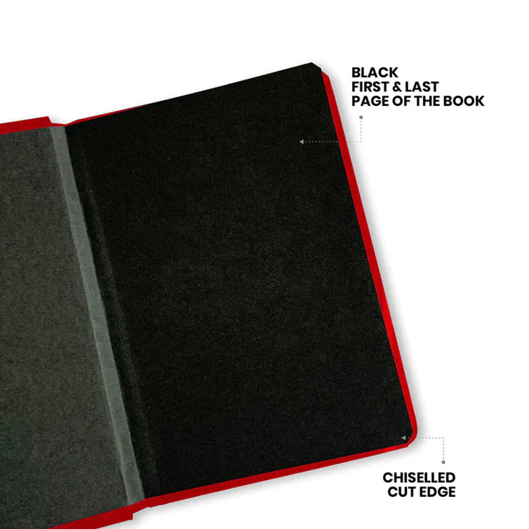 Mooch Handcrafted Khaki A5 Plain Notebook