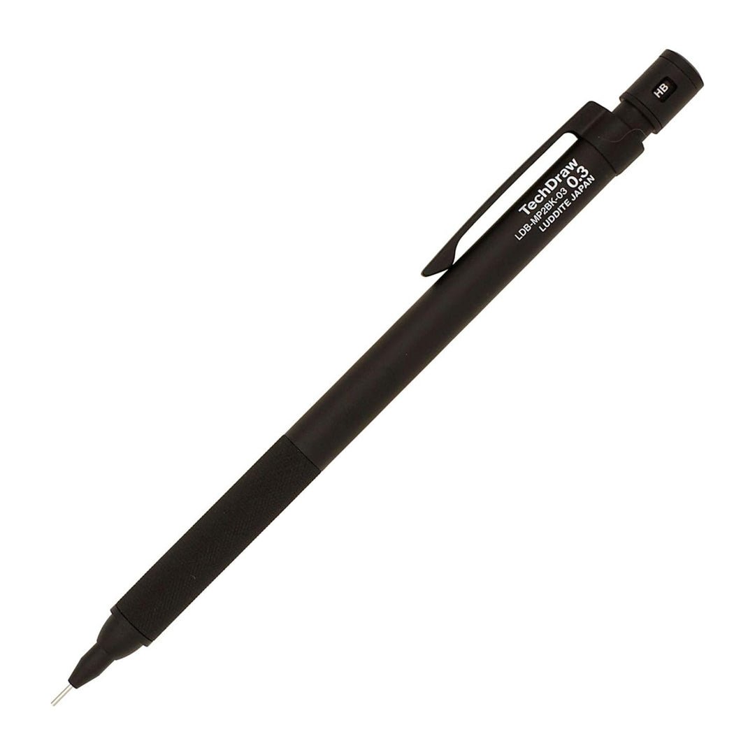 Luddite TechDraw2 0.3mm & 0.5mm Mechanical Pencil - SCOOBOO - LDB - MP2BK - 03 - Mechanical Pencil