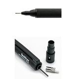 Luddite TechDraw2 0.3mm & 0.5mm Mechanical Pencil - SCOOBOO - LDB - MP2BK - 05 - Mechanical Pencil