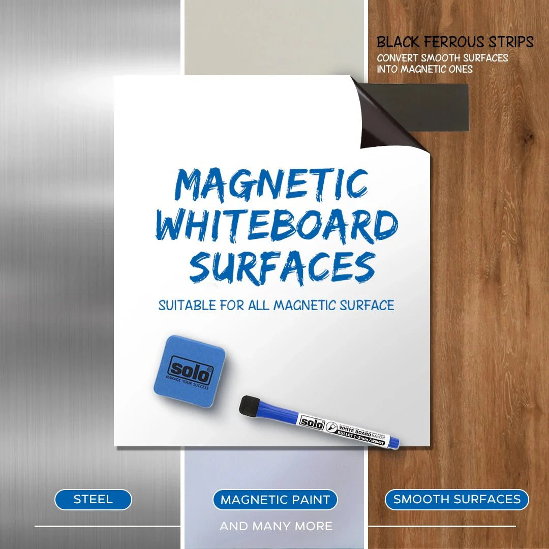 Solo Magnetic Whiteboard Surface