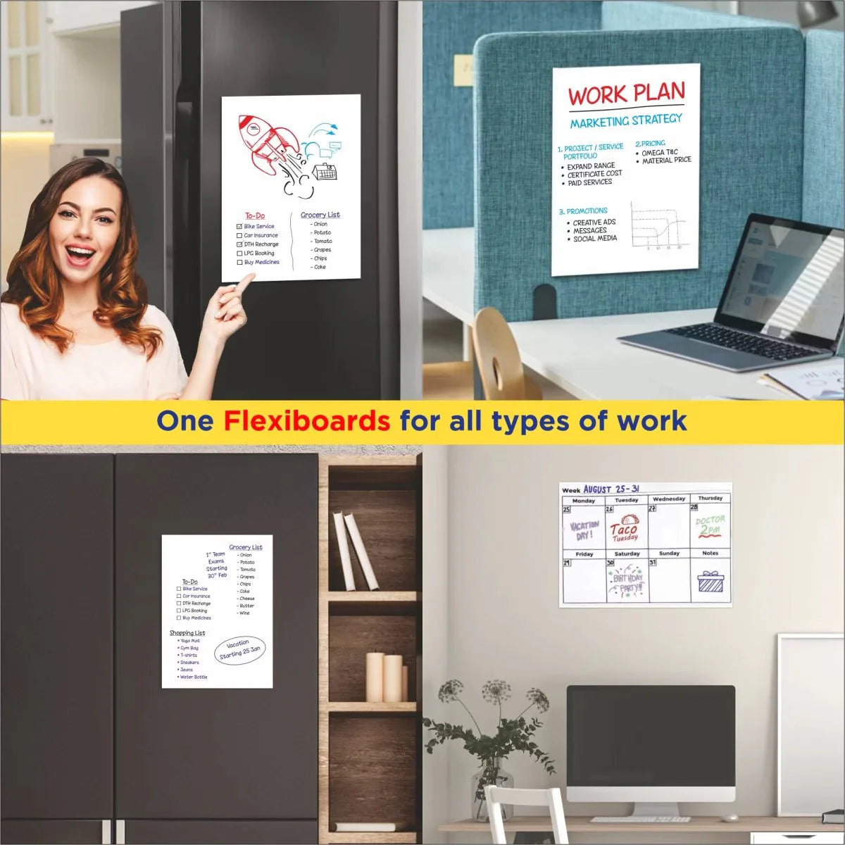 Solo Magnetic Whiteboard Surface