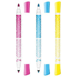 Maped Color'Peps - Duo Tip, Felt Tip Fine & Large Point Pens- Pack of 10 - SCOOBOO - 849010 - Brush Pens