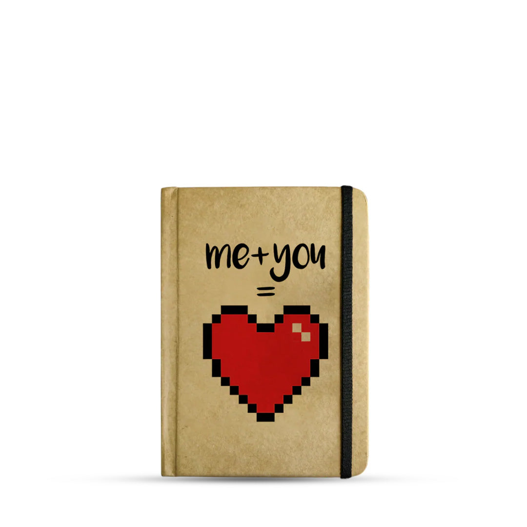 Mooch Handcrafted Khaki A5 Plain Notebook