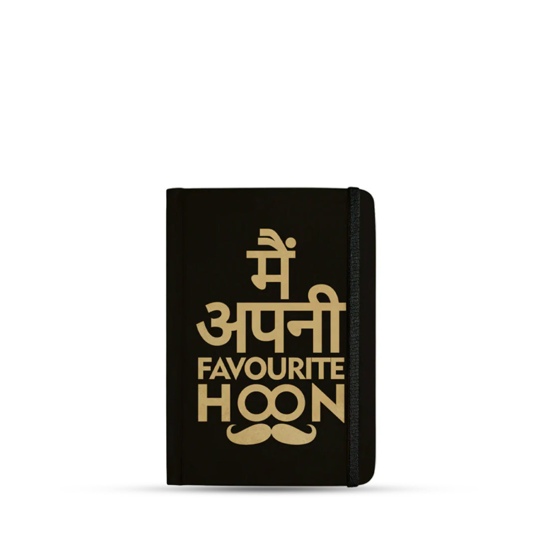 Mooch Handcrafted Khaki A5 Plain Notebook