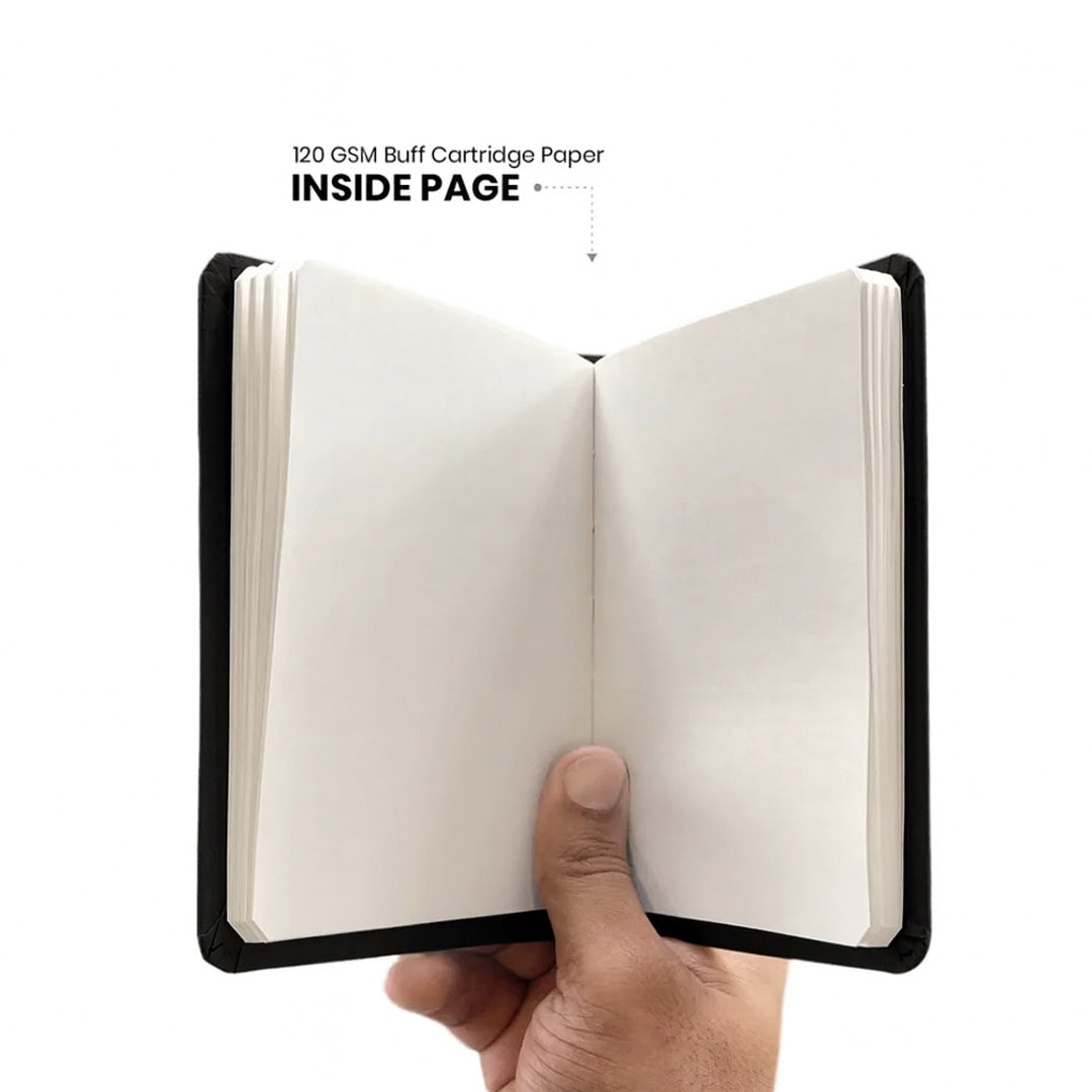 Mooch Handcrafted A5 Plain Notebook