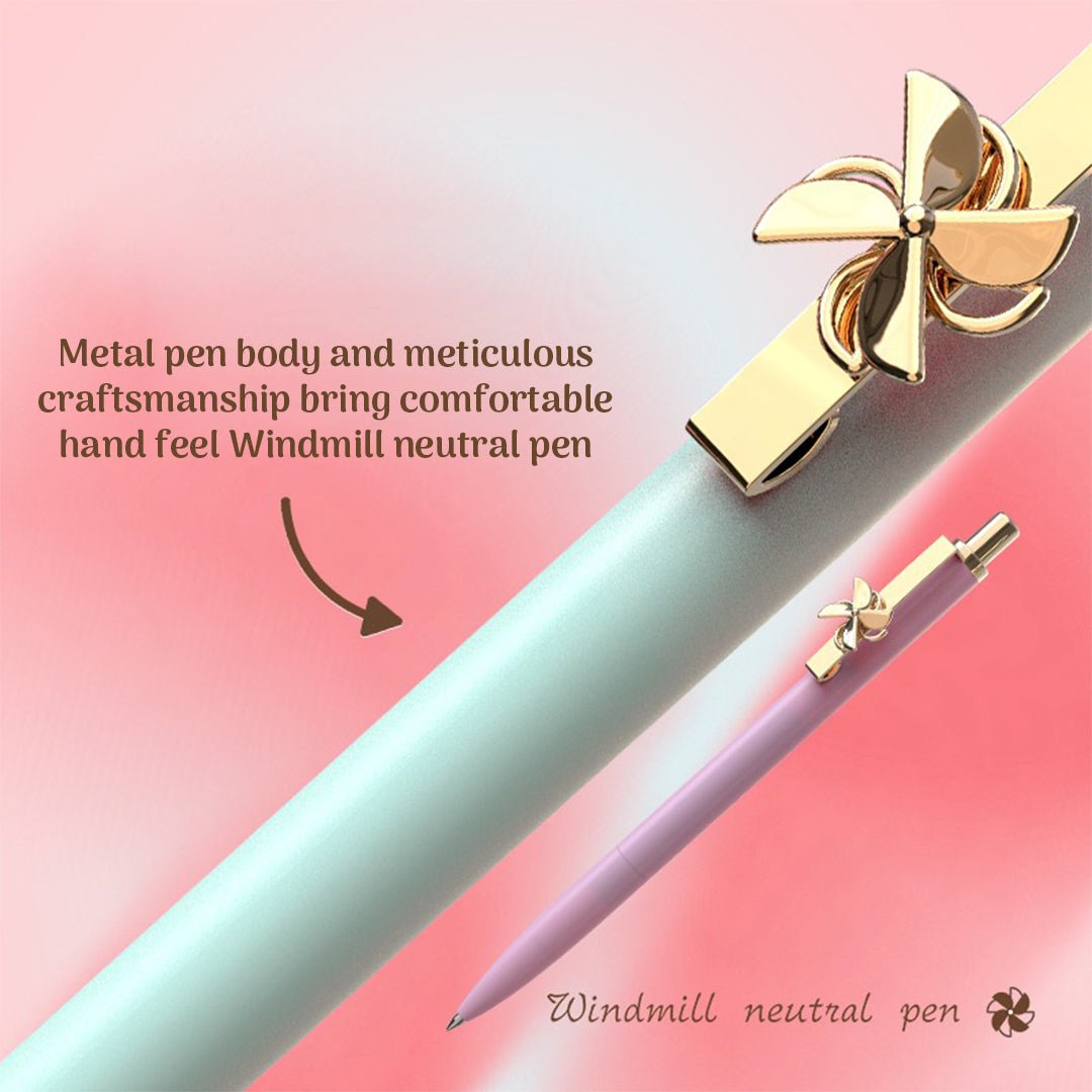 M&G Windmill Neutral Pen Gel Pen - SCOOBOO - AFPY3402 - Gel Pens