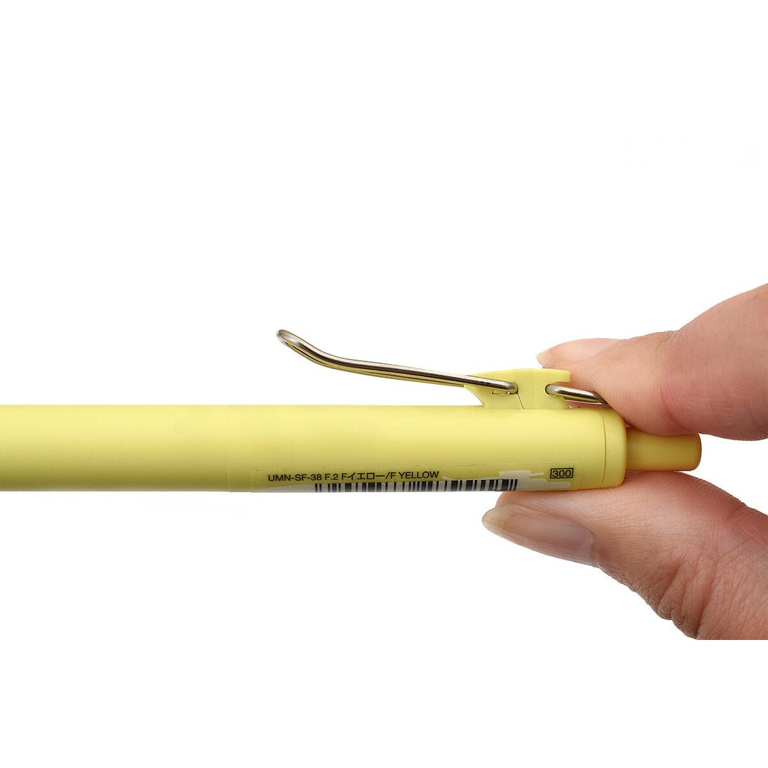 Mitsubishi Pencil UMNSPG38.76 - Penna a sfera Uni-Ball One P, colore oro rosa 0,38 mm