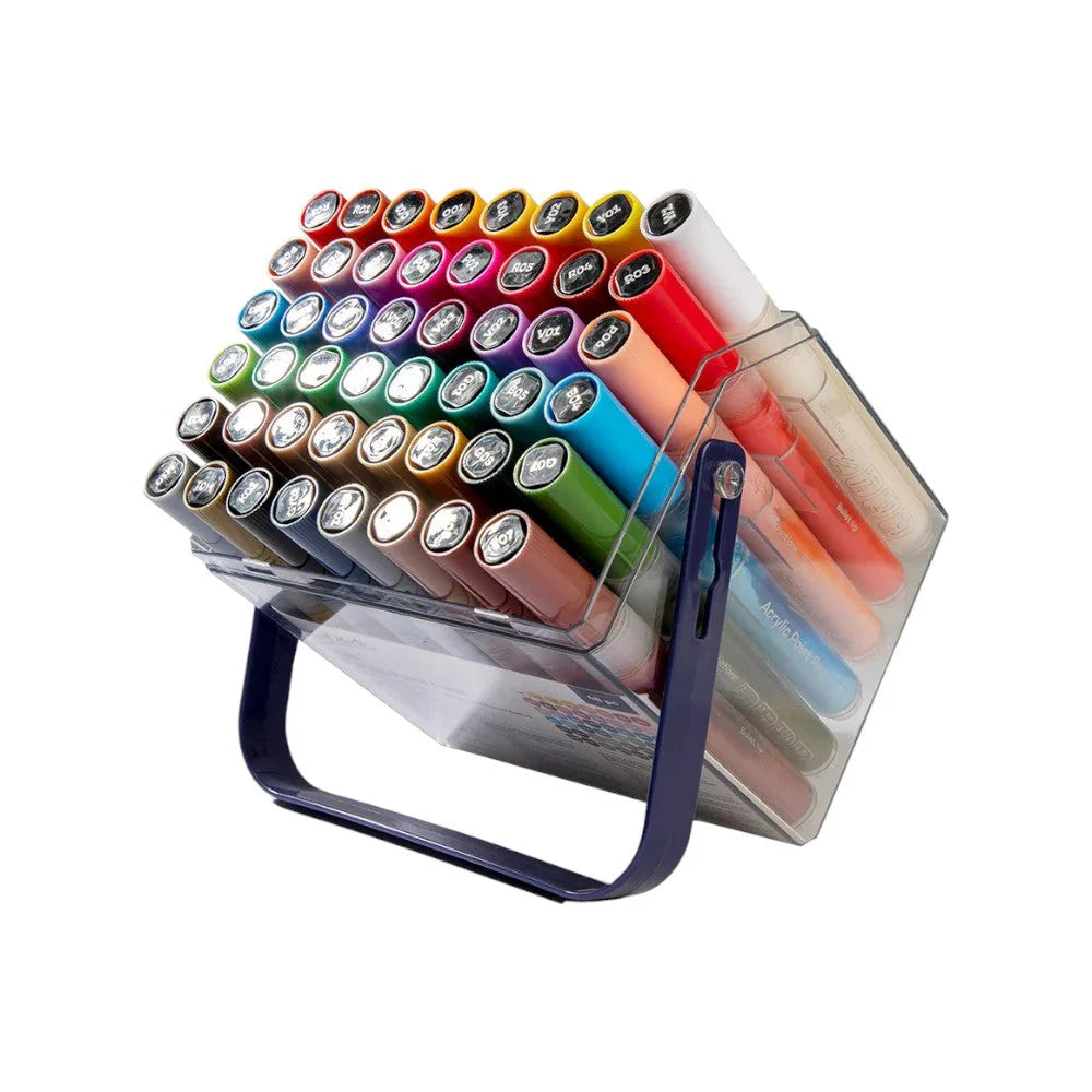 Mont Marte Acrylic Paint Pens in Case Broad Tip Signature 48pc