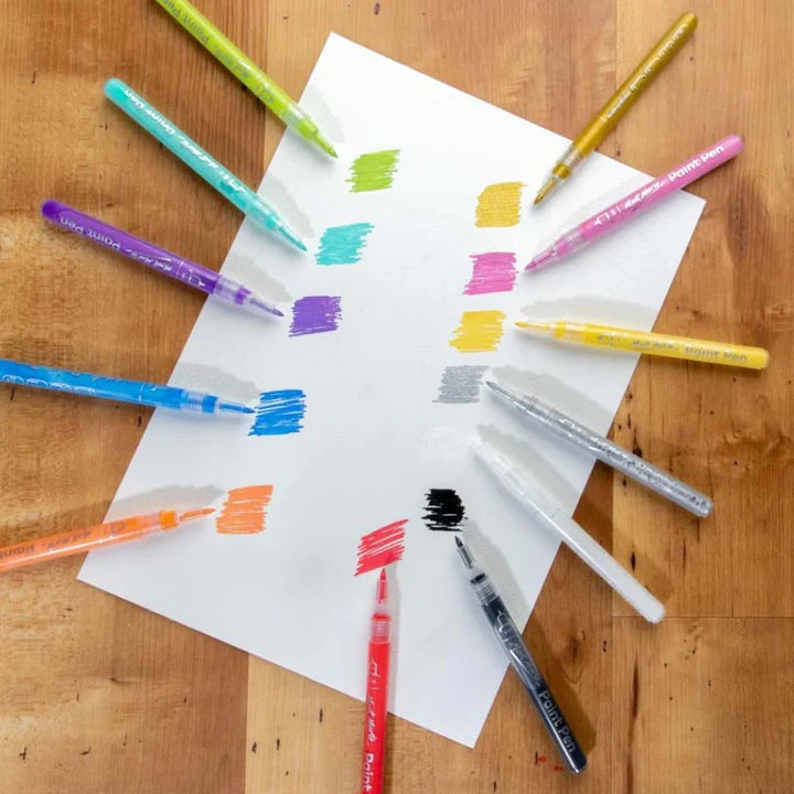 Mont Marte Acrylic Paint Pens Broad Tip