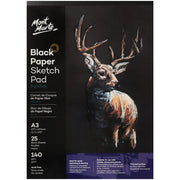 Mont Marte Black Paper Sketch Pad
