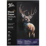 Mont Marte Black Paper Sketch pad  Signature