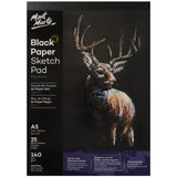 Mont Marte Black Paper Sketch pad  Signature