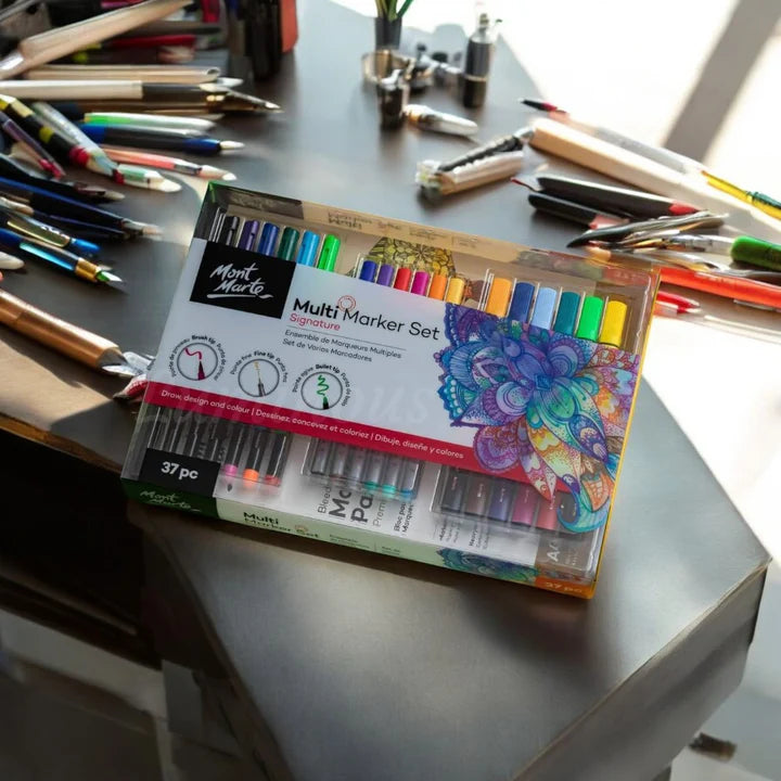 Mont Marte Multi Marker Set Signature - 37pc