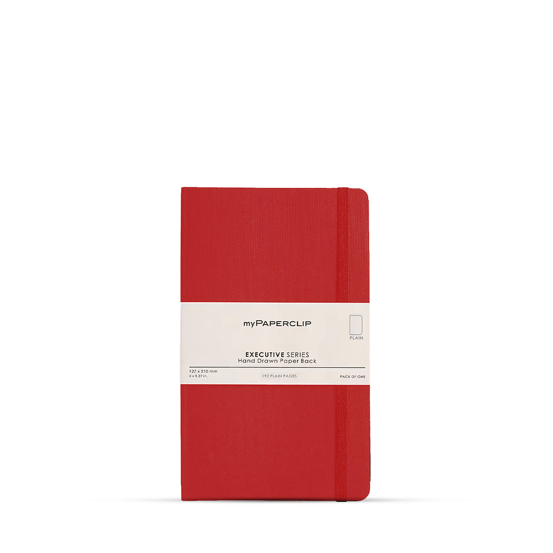 myPaperclip Executive Series A5 Plain Notebook