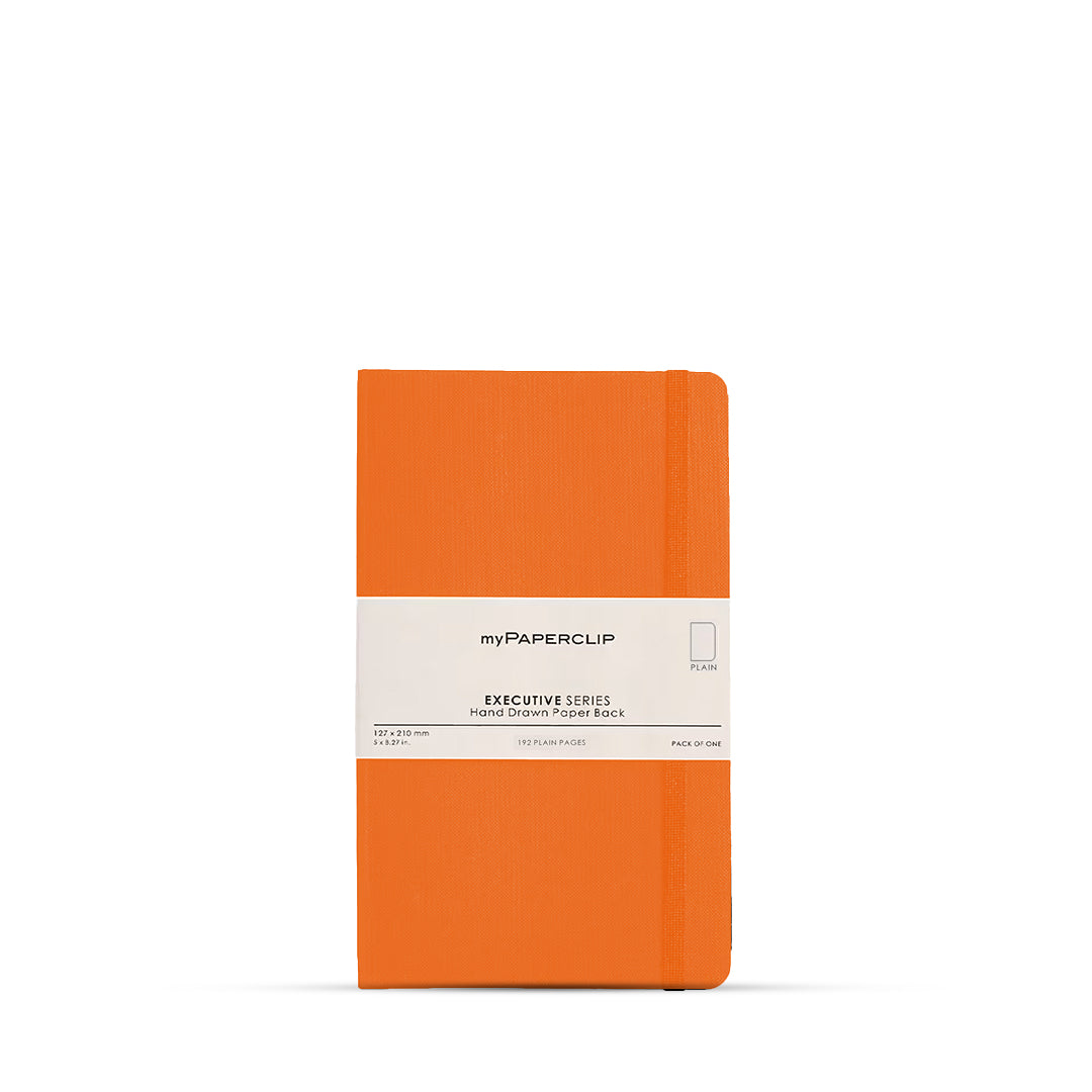 myPaperclip Executive Series A5 Plain Notebook