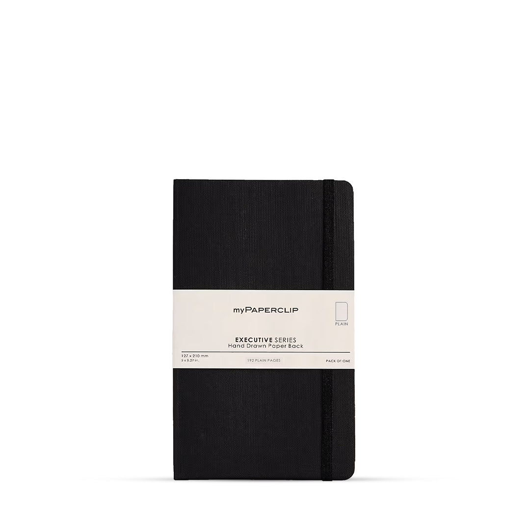 myPaperclip Executive Series A5 Plain Notebook