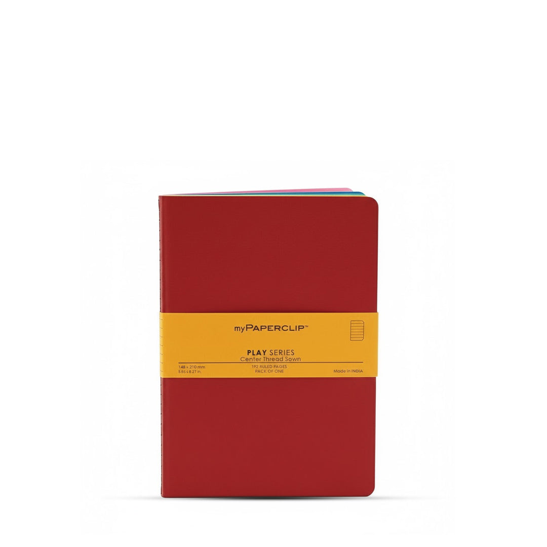 myPaperclip Play Series A5 Ruled Notebook