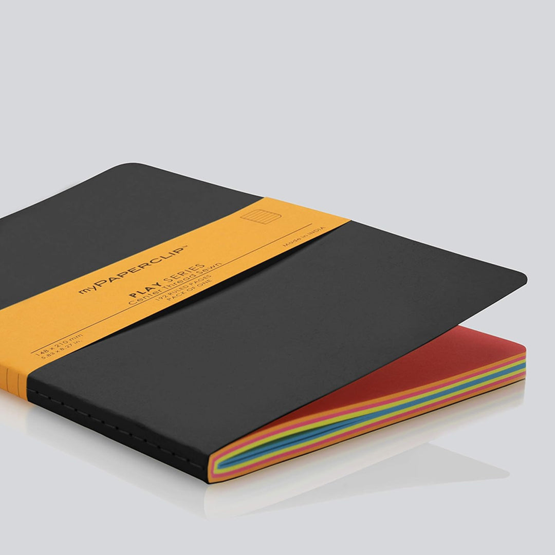 myPaperclip Play Series A5 Ruled Notebook