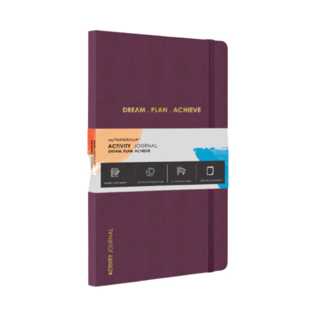 My Paperclip Activity Series Dream-Plan-Achieve Journal Notebook