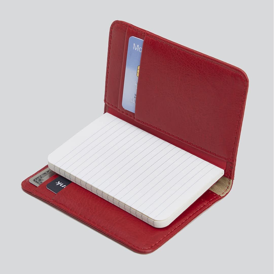 Mypaperclip Card Holder Wallet - SCOOBOO - CHW_MINI - RED - Card Holder