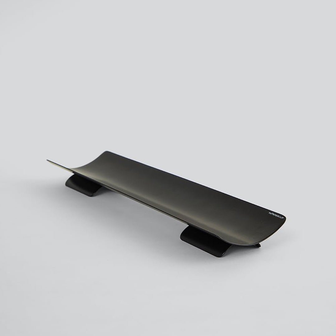 Mypaperclip Galvanised Mild Steel Table Tray - SCOOBOO - Table_Tray_M - Black - Desk Organizer